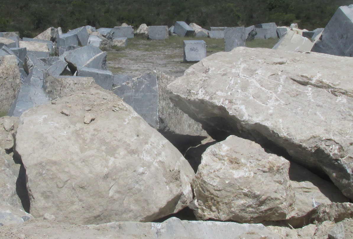 Labradorite Boulders - Blue Granite Boulders
